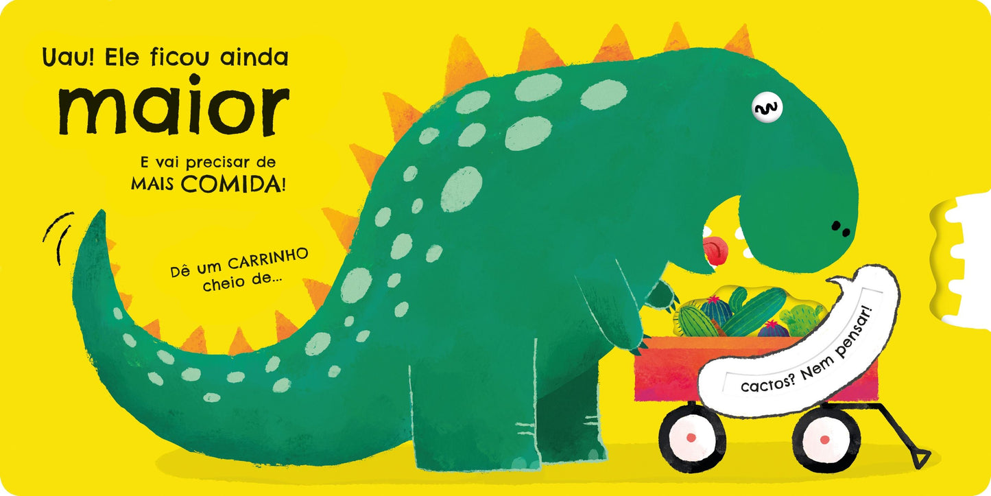 Alimente o dinossauro