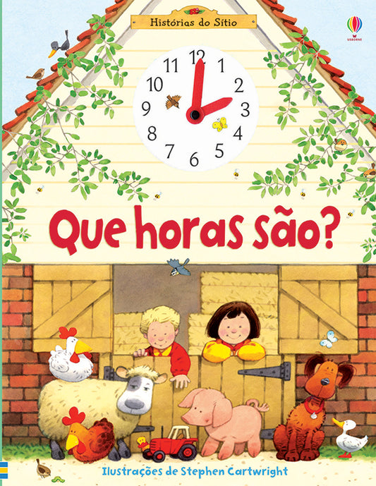 Poppy e Sam: Que horas são?