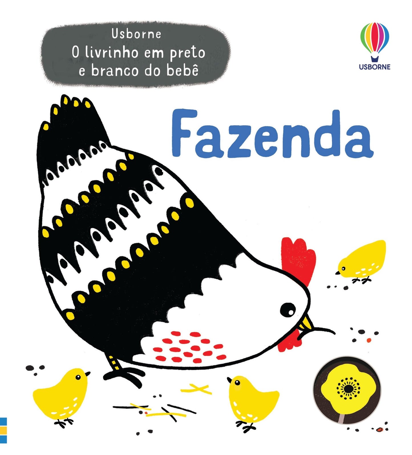 Fazenda: O livrinho preto e branco do bebê
