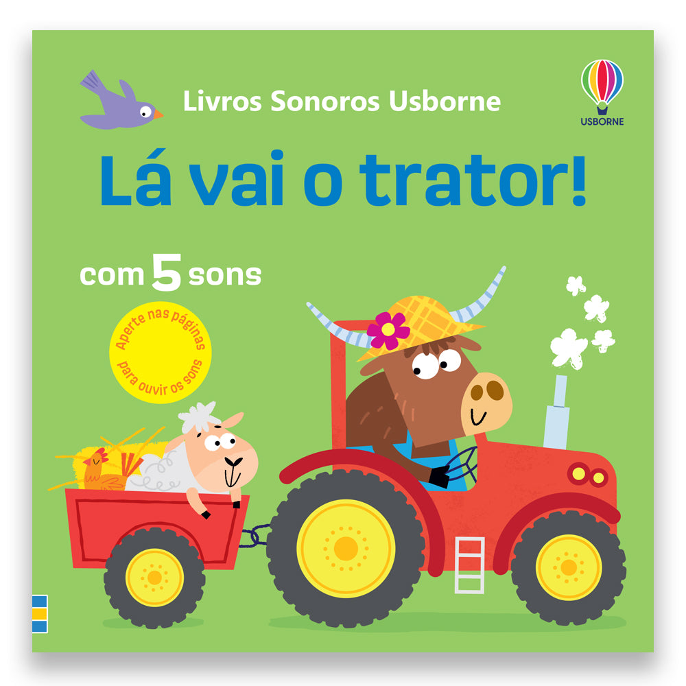 Lá vai o trator!