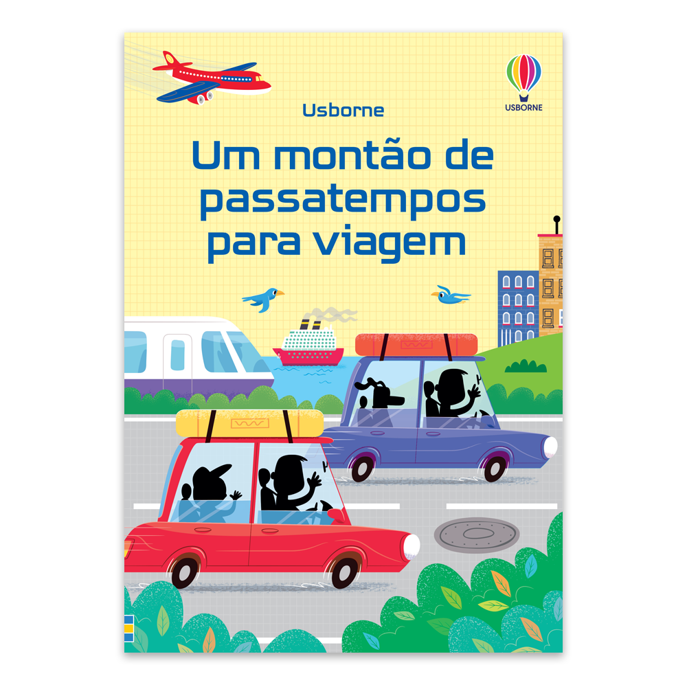 Um montão de passatempos para viagem