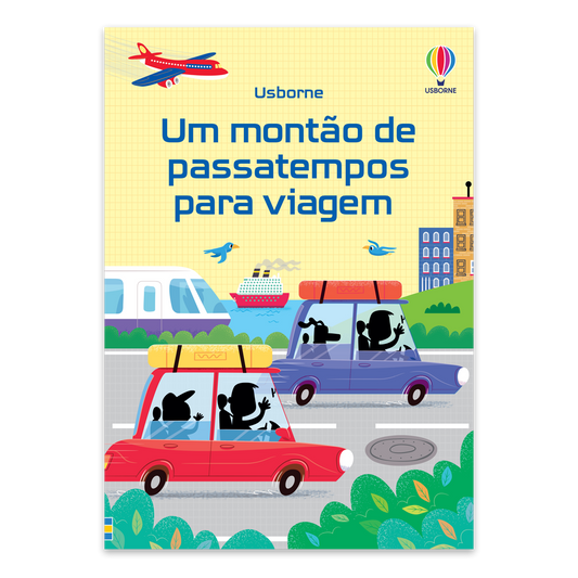 Um montão de passatempos para viagem