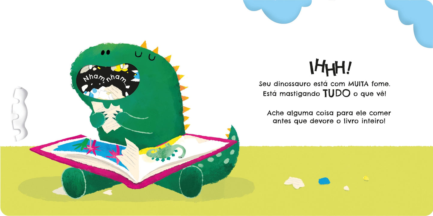Alimente o dinossauro